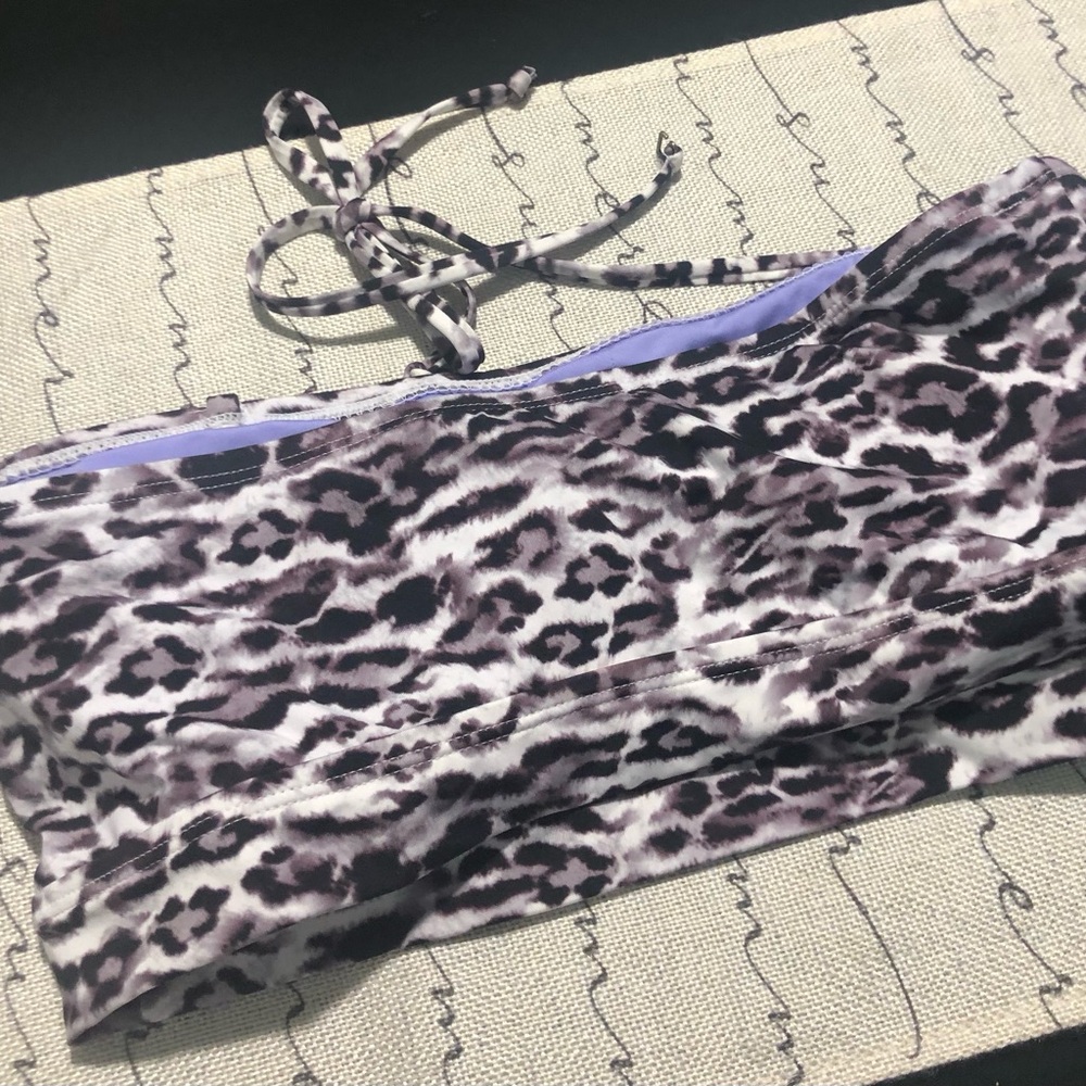 BECCA Leopard Print Swim Set - Picture 4 of 5
